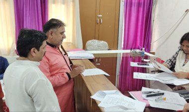 भाजपा ने बदला प्रत्याशी, सिर्फ पांच दिन ‘‘टिका’’ कृष्णा विलेश व्यास का टिकट 