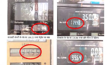 Public issue: शाजापुर में उपभोक्ता से छल... एक ही शहर में दो तरह के दाम,  रिलायंस का पेट्रोल पांच रुपए महंगा