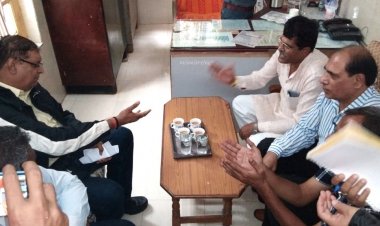 पूर्व विधायक भीमावद ने शाजापुर के लिए मांगी रेल, डीआरएम बोले-हमारी तैयारी पूरी है