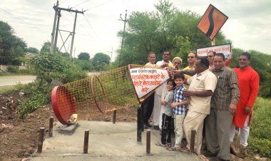 गांव में स्वच्छता का अलख जगा रहे लाहोरी के सरपंच