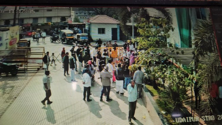 अस्पताल परिसर में महिला को पीटा सिर में आए तीन टांके