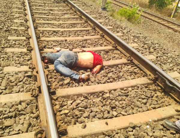 ट्रेन की चपेट में आने से युवक की मौत, बेरछा स्टेशन के पास मिला शव